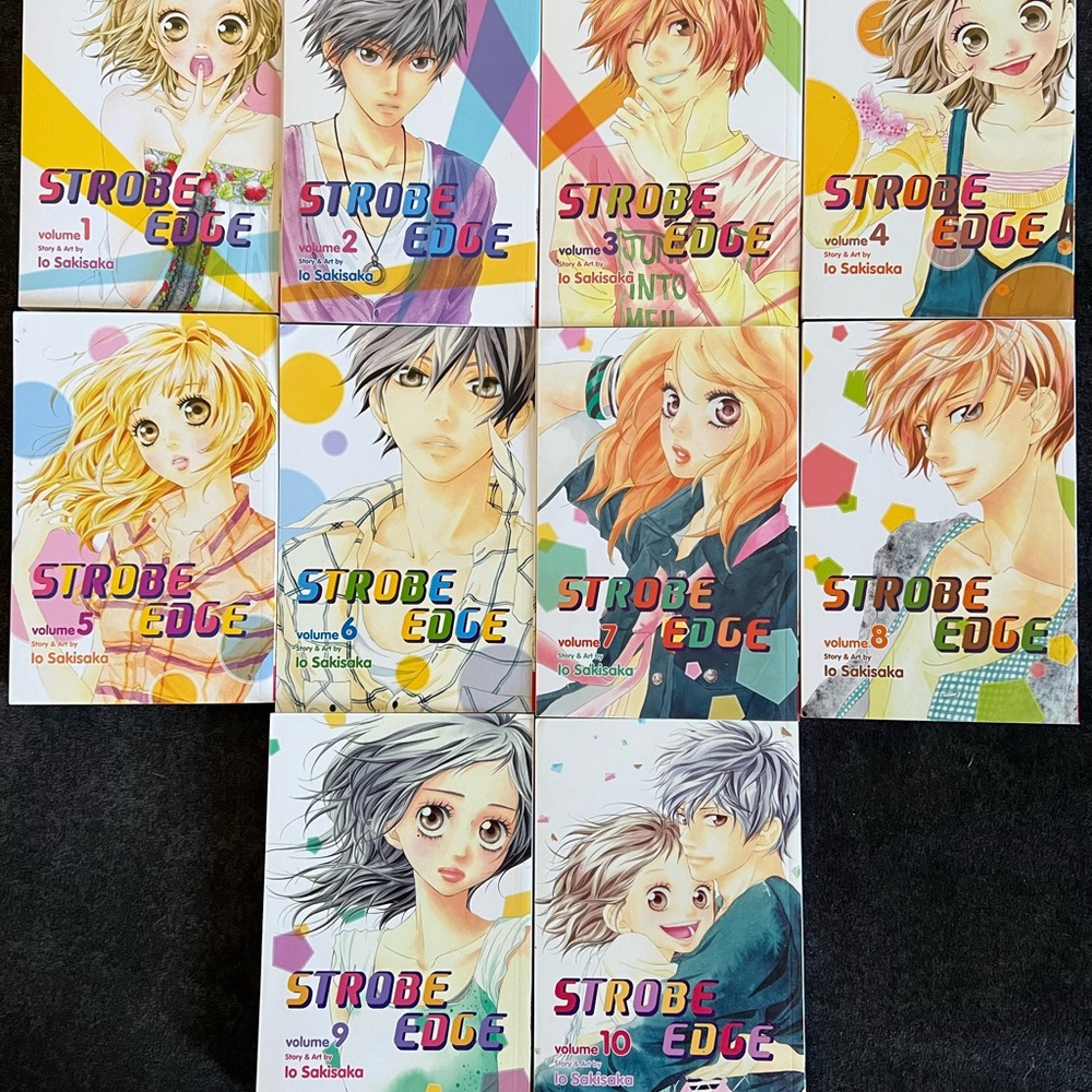 Strobe Edge complete manga series